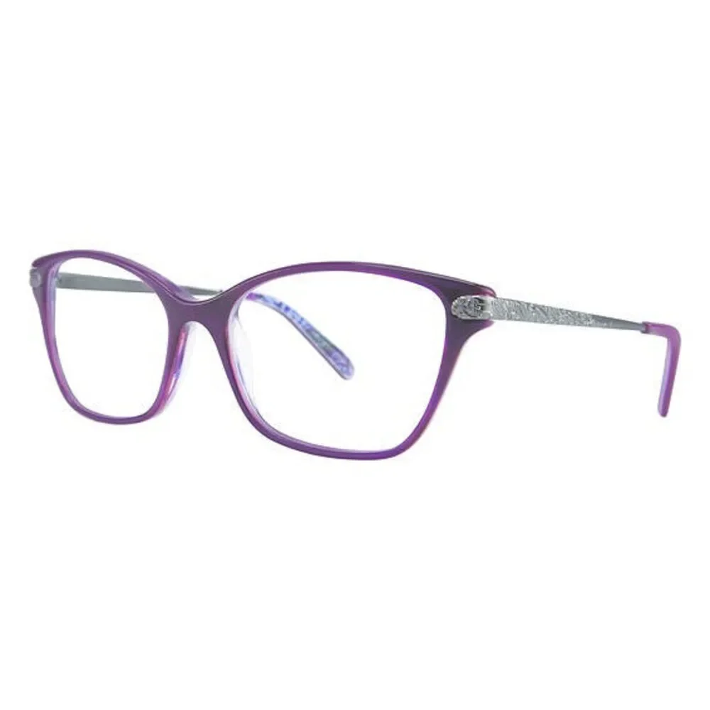 NWT Vera Bradley VB-EMMA-LILAC-TAPESTRY 52mm New Eyeglasses